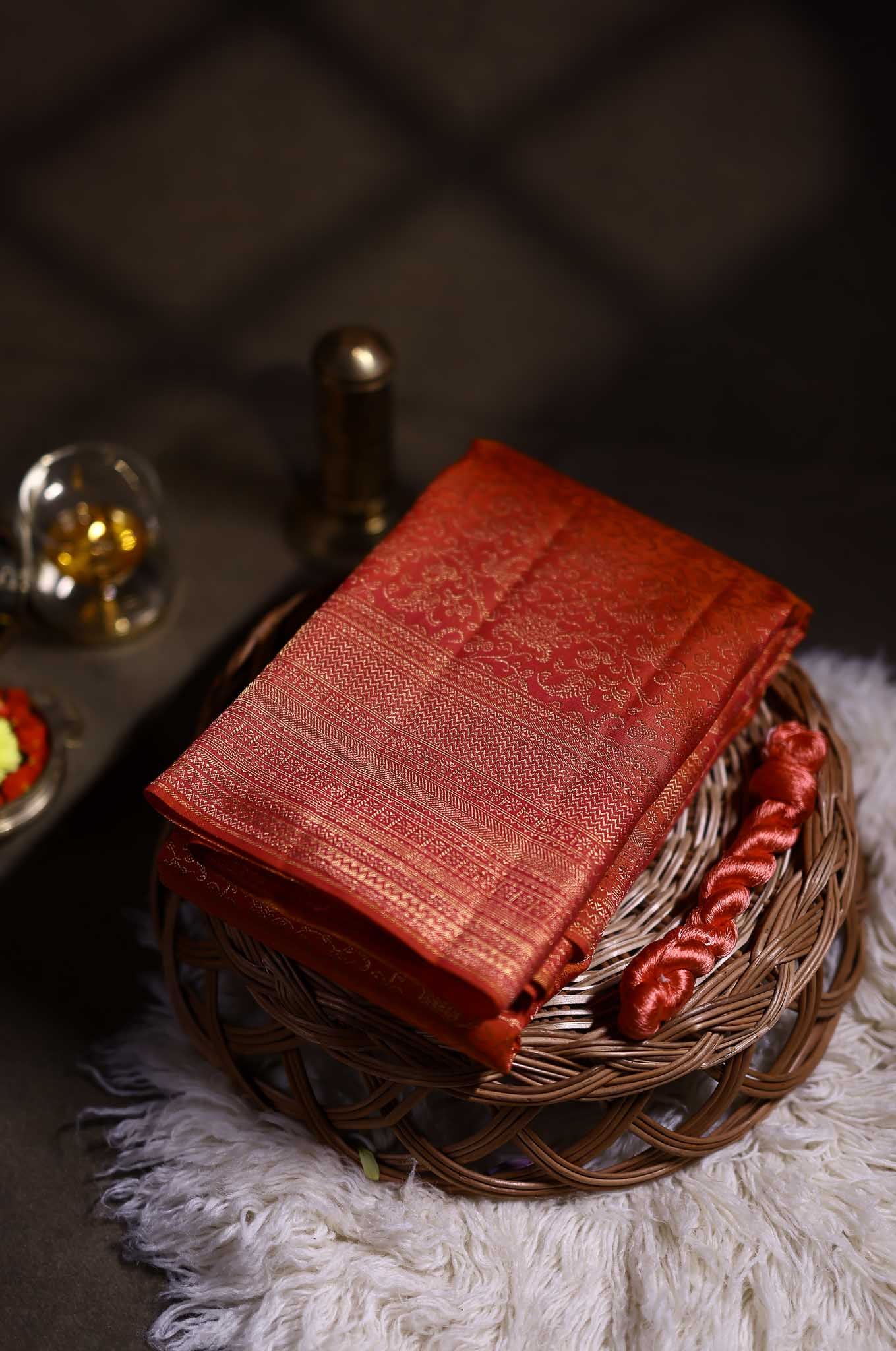 Roseberry Kanchipuram Silk Saree